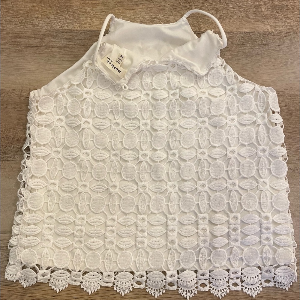 White tank top size medium